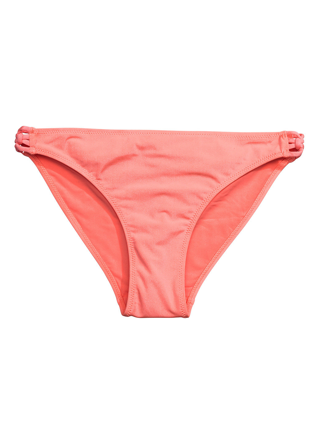 Оранжевые купальные трусики-плавки однотонные H&M