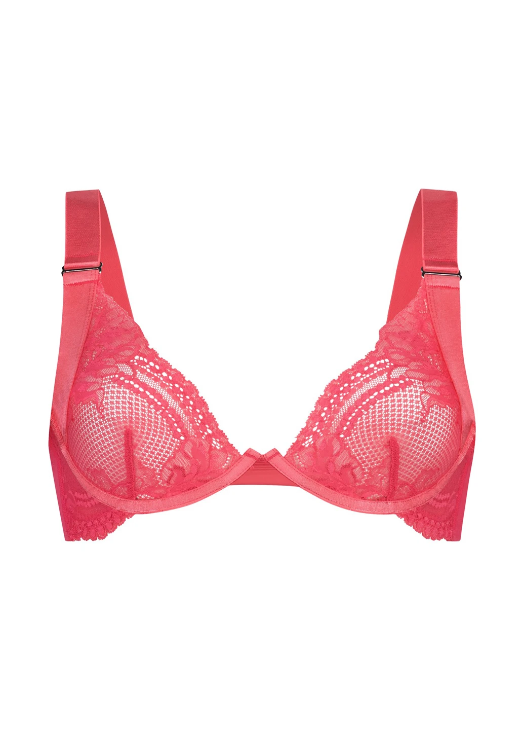Рожевий балконет бюстгальтер Hunkemoller з кісточками поліамід, мереживо