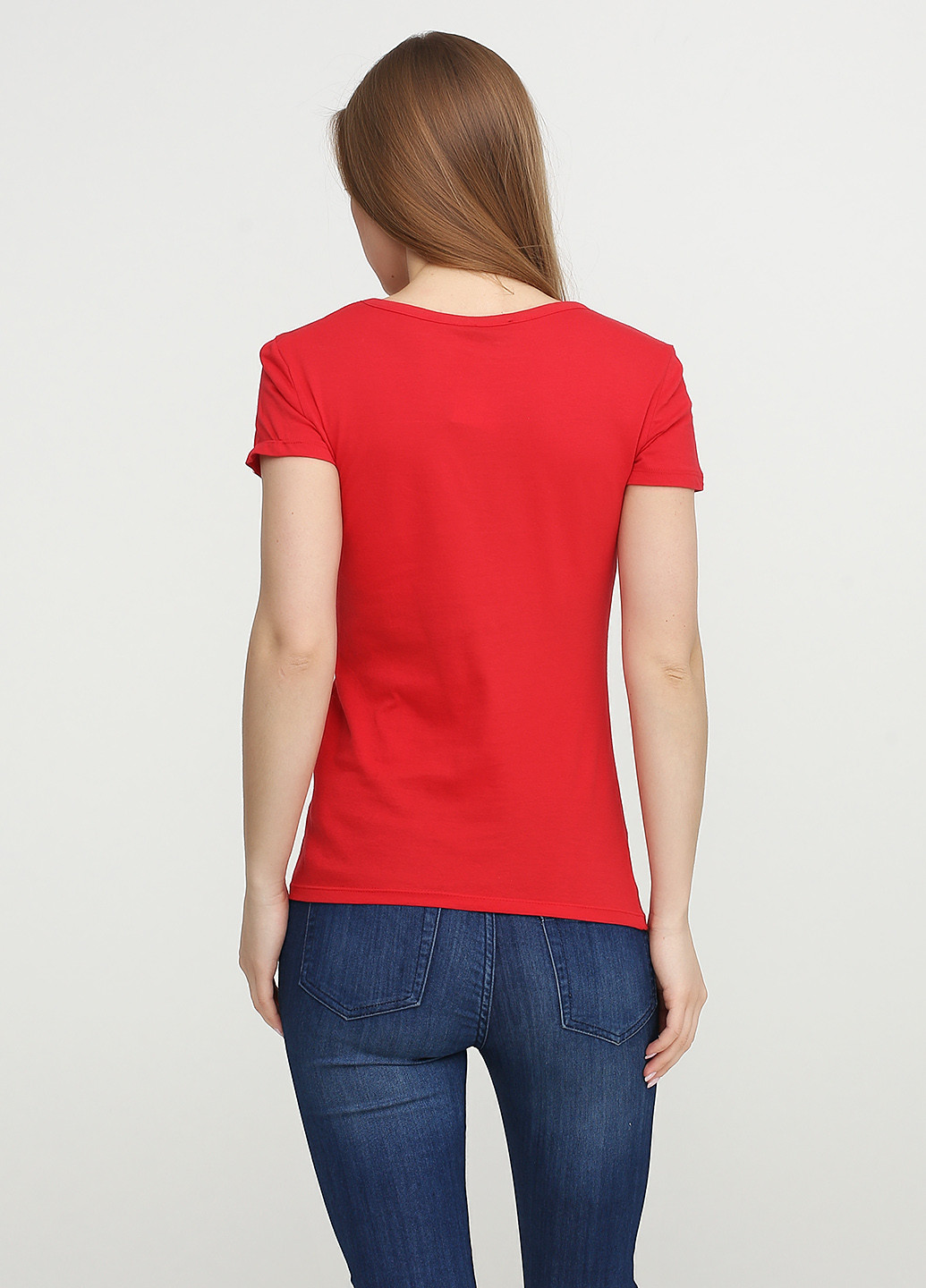 Червона літня футболка Terranova