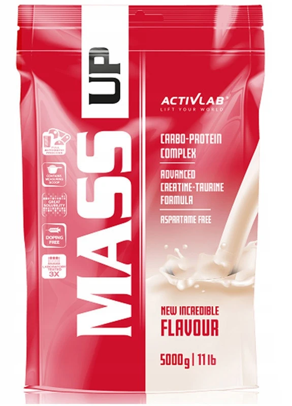 Гейнер Mass Up 5000g (Vanilla) ActivLab (254916569)