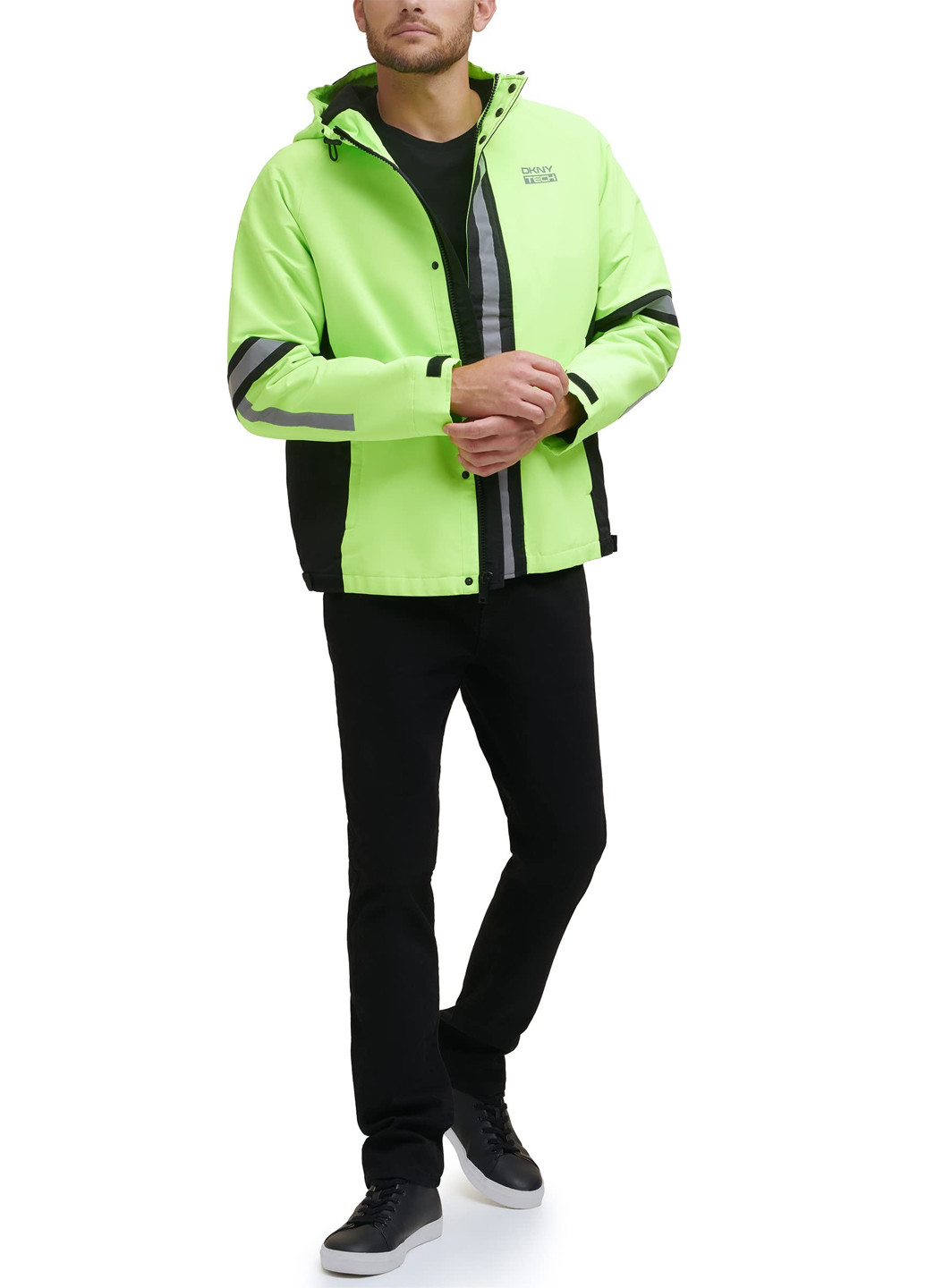 Салатова демісезонна куртка DKNY