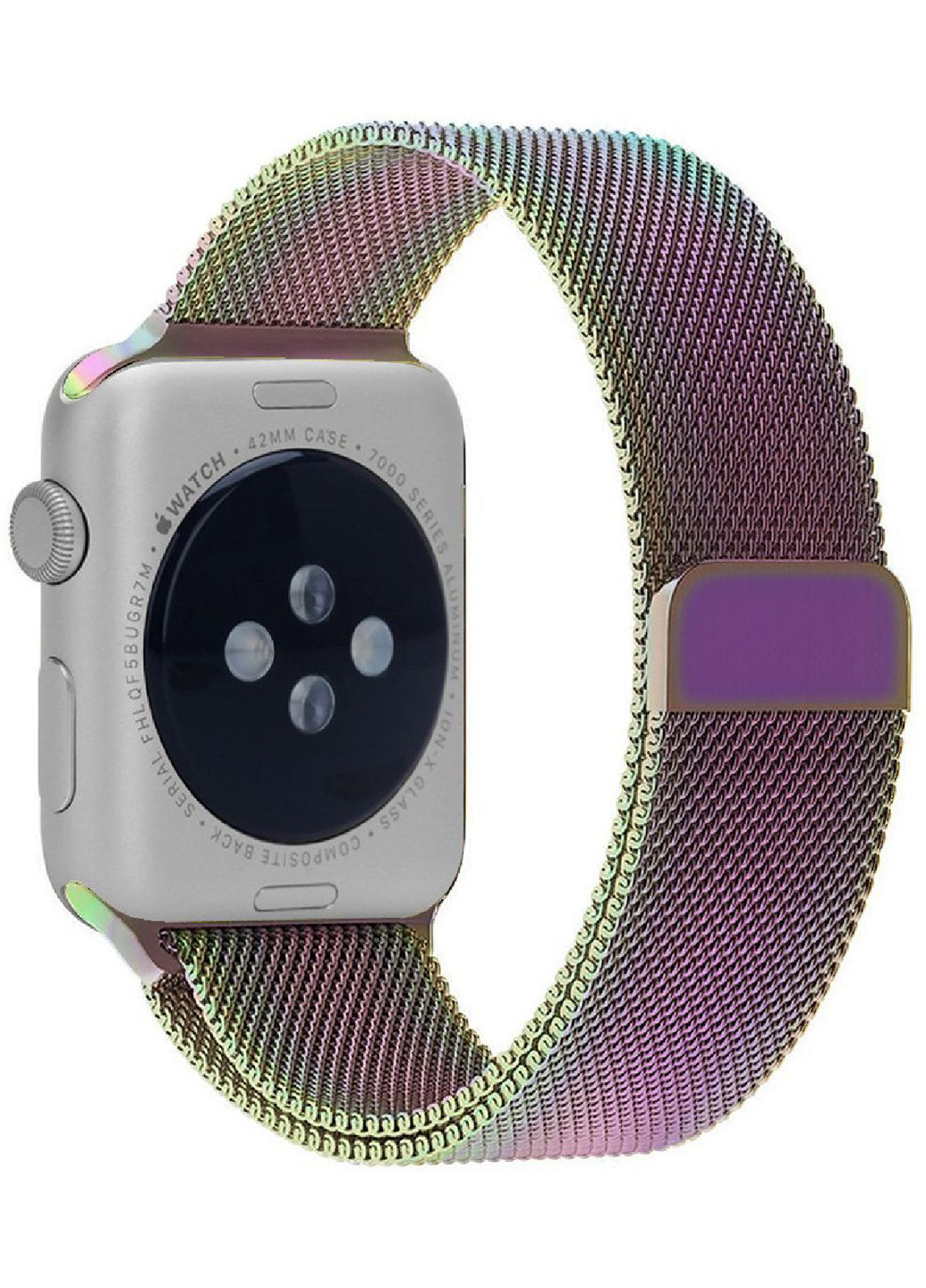 Металлический ремешок Milous-42 для Apple Watch 42-44 мм 1/2/3/4/5/6/SE Promate milous-42.colorful (216034115)
