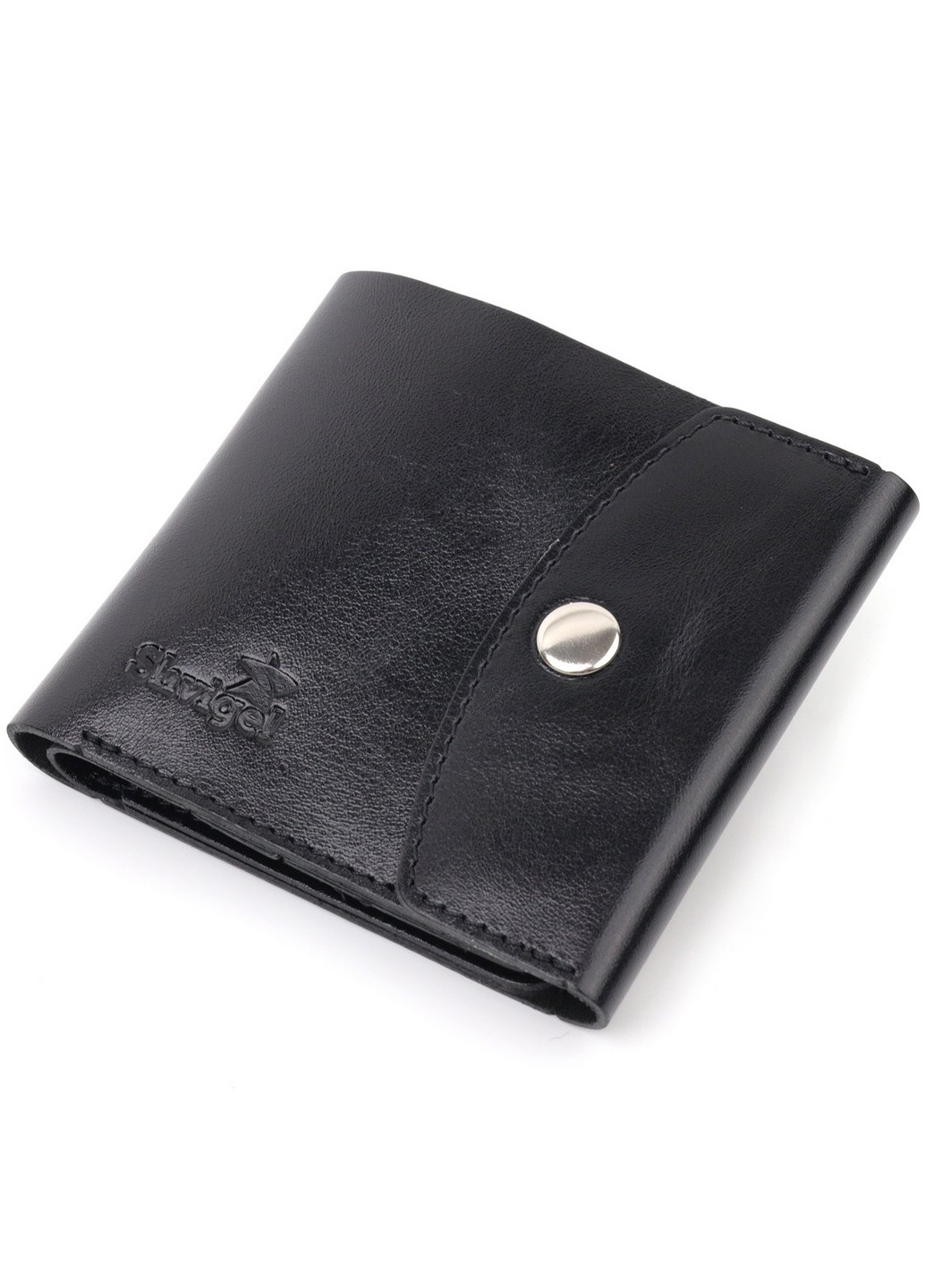 Портмоне кожаное унисекс 10,7х9,5х1,5 см Shvigel (255405238)