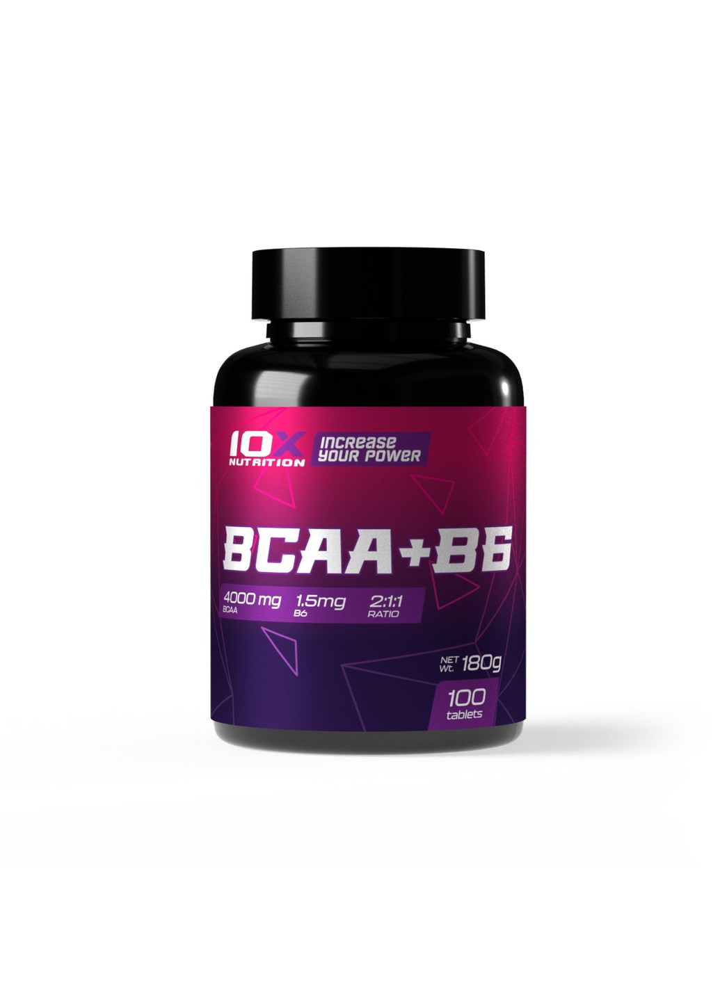 БЦАА BCAA + B6 (100 таб) 10X Nutrition (255363672)