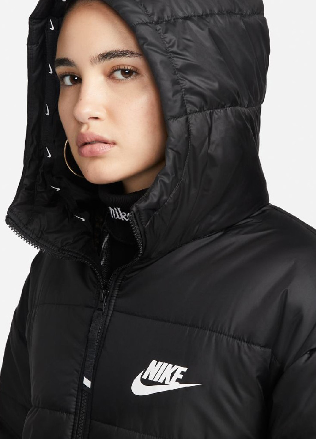 Чорна зимня куртка dx1798-010_2024 Nike W NSW SYN TF RPL HD PARKA