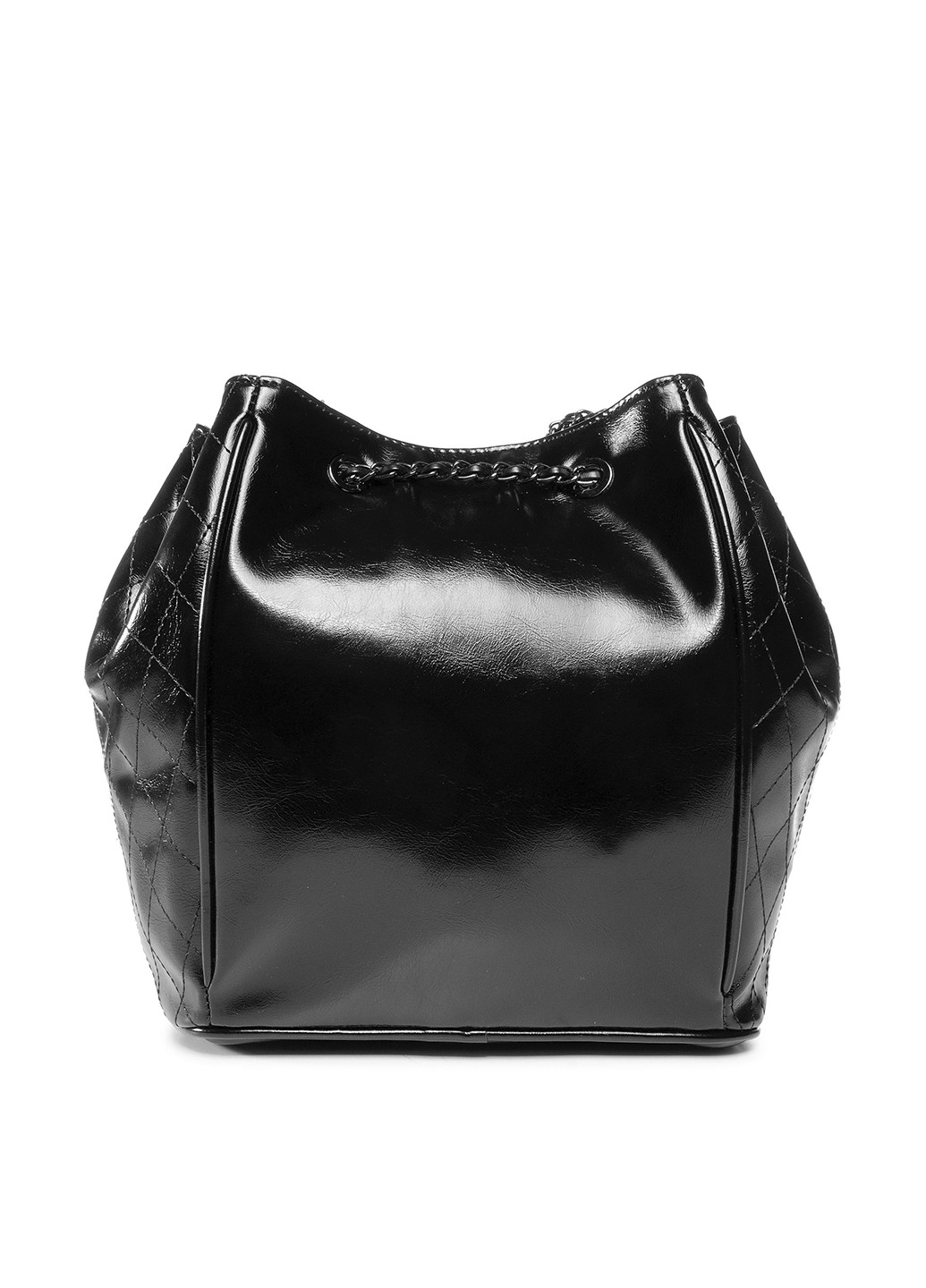 Сумка з ремінцем RC18106 DeeZee сумка-мішок однотонна чорна кежуал