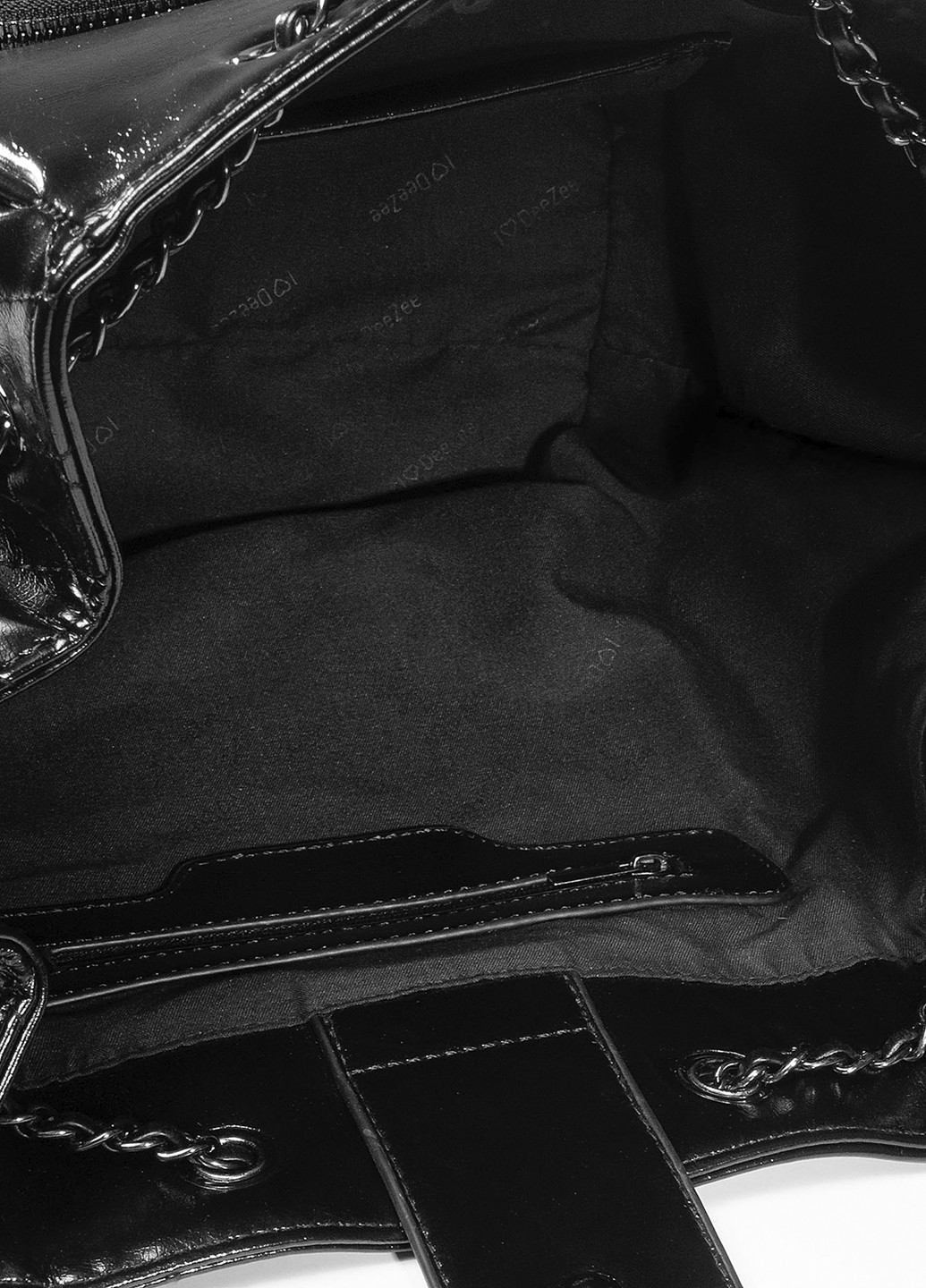 Сумка з ремінцем RC18106 DeeZee сумка-мішок однотонна чорна кежуал