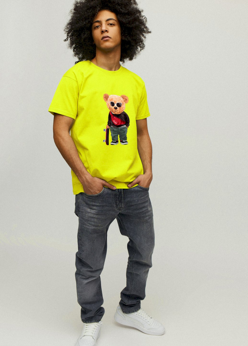 Жовта футболка чоловіча YAPPI