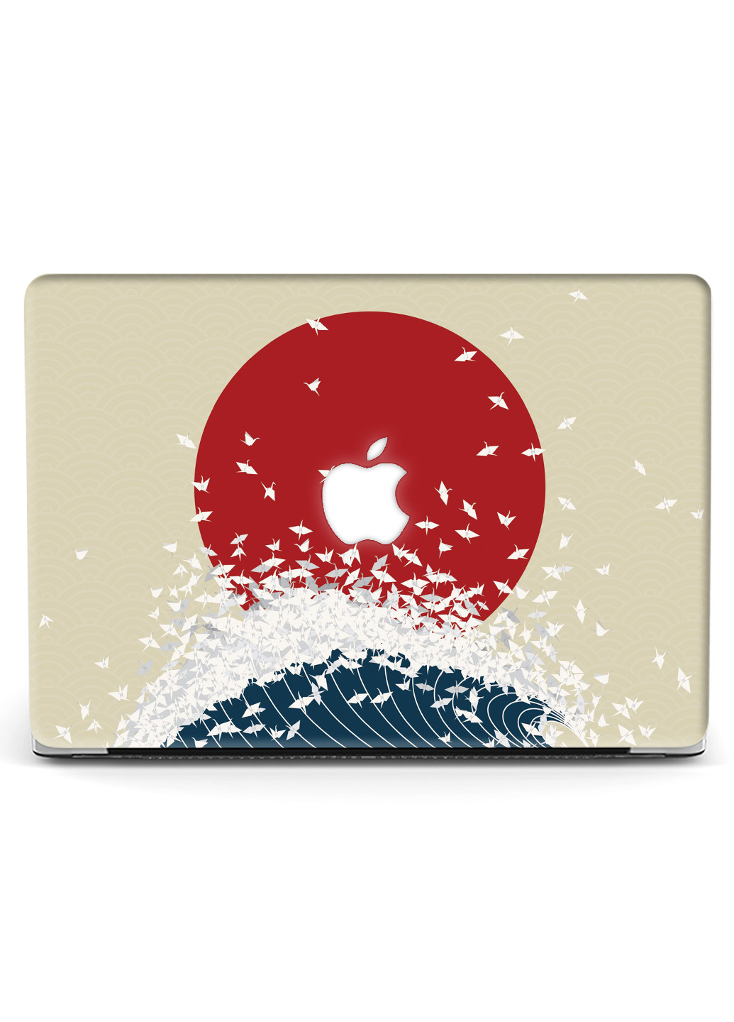 Чехол пластиковый для Apple MacBook Pro 15 A1707 / A1990 Большая волна в Канагава Кацусики Хокусая (9649-2434) MobiPrint (218858000)