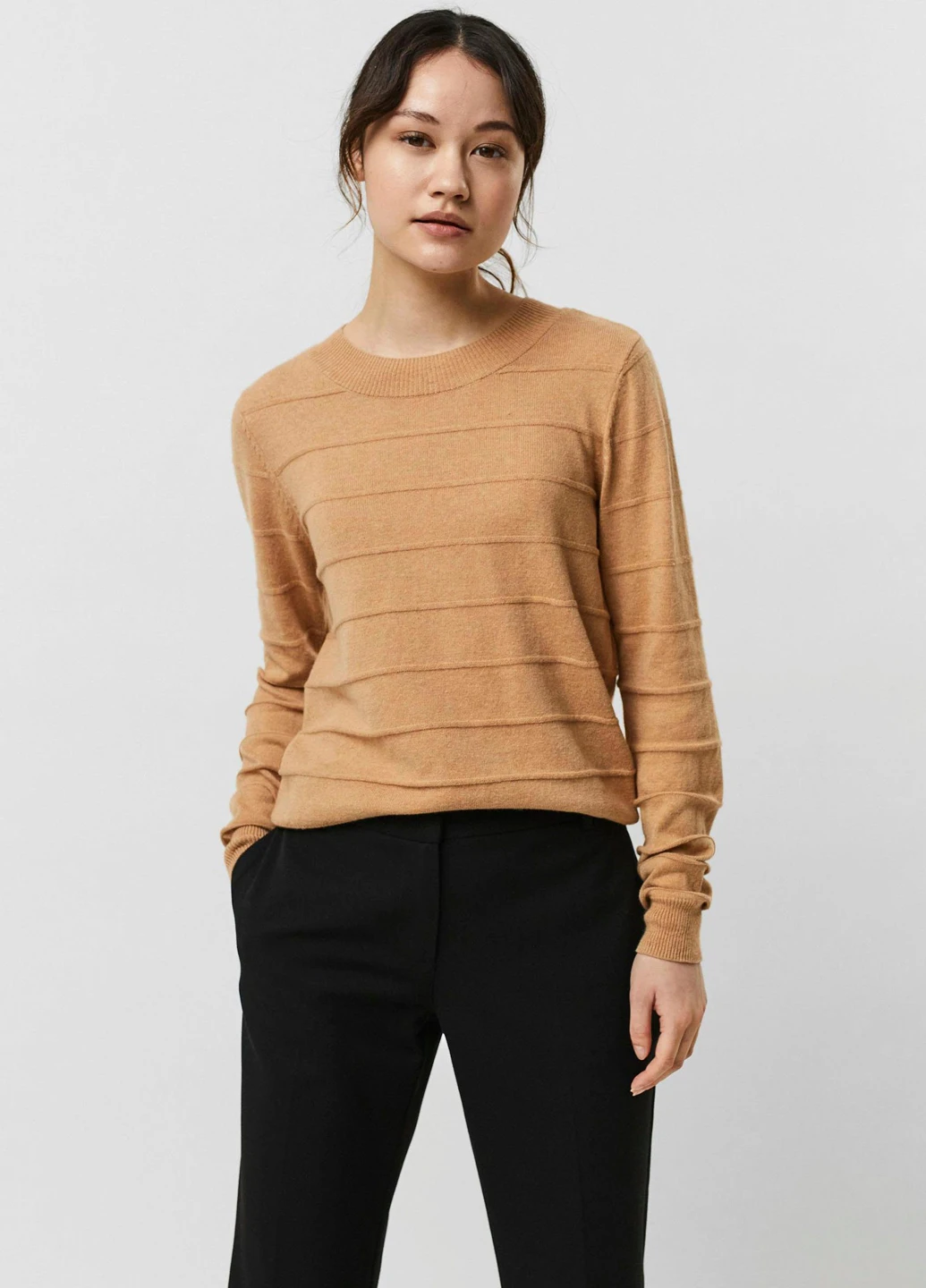 Світло-коричневий демісезонний светр Vero Moda