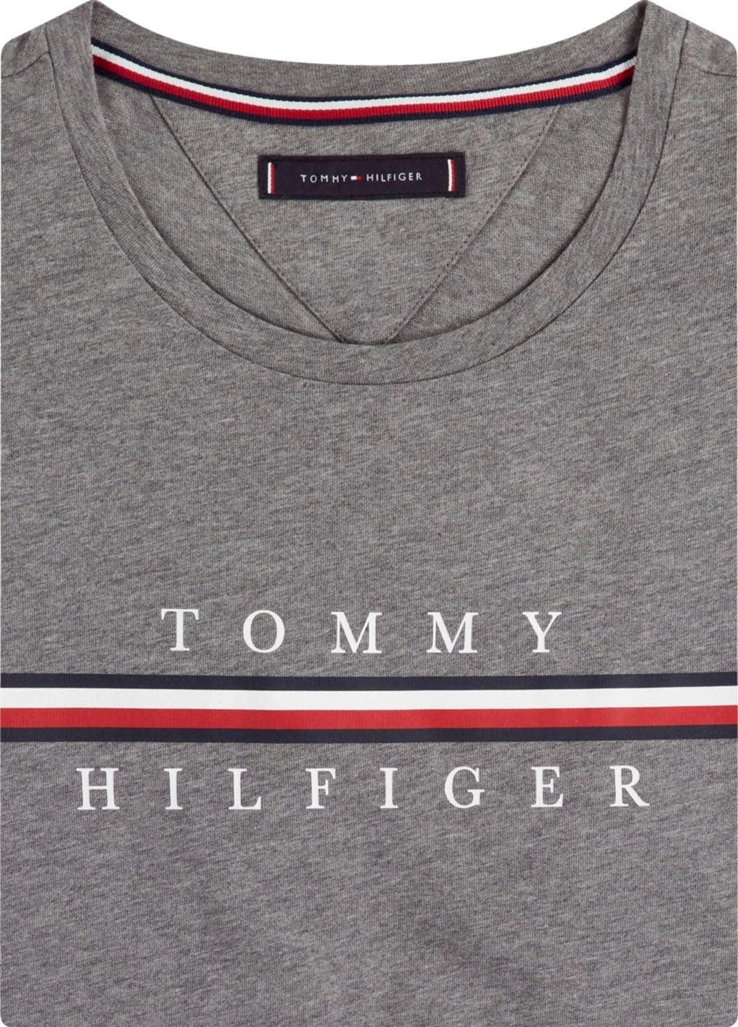 Серая футболка Tommy Hilfiger