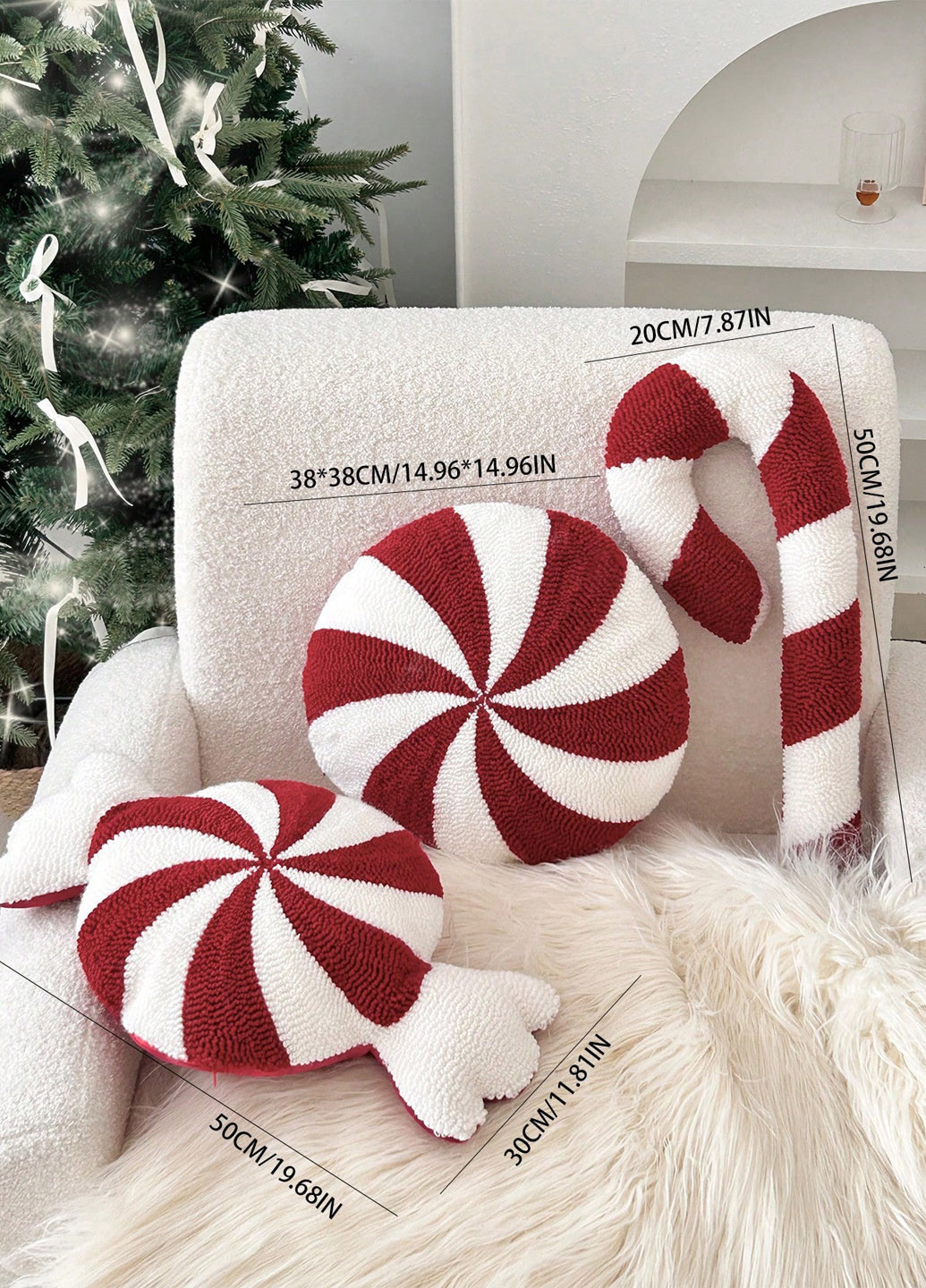 Декоративная подушка, 38х38 см SHEIN (351383605)