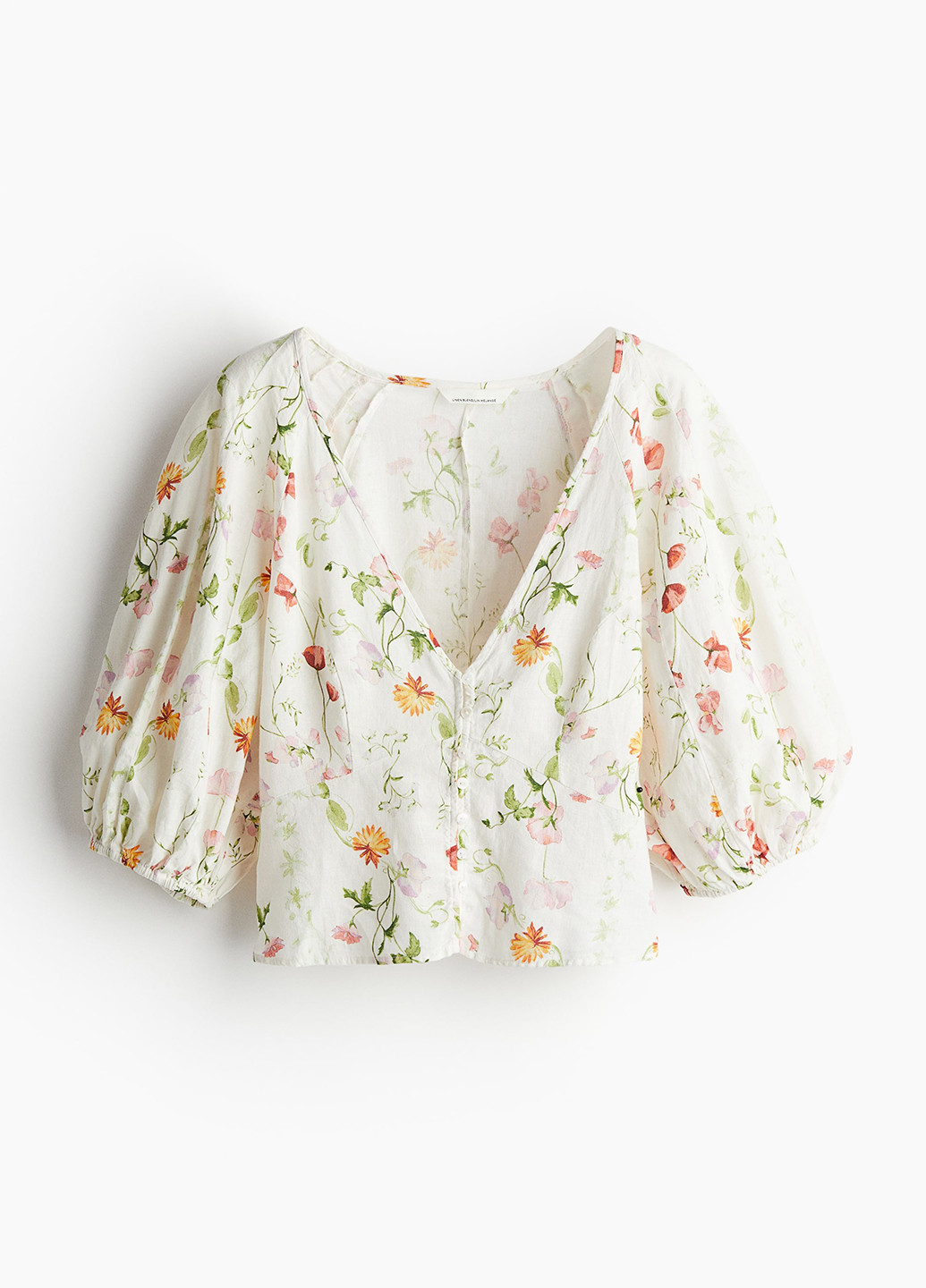 Комбинированная блуза H&M