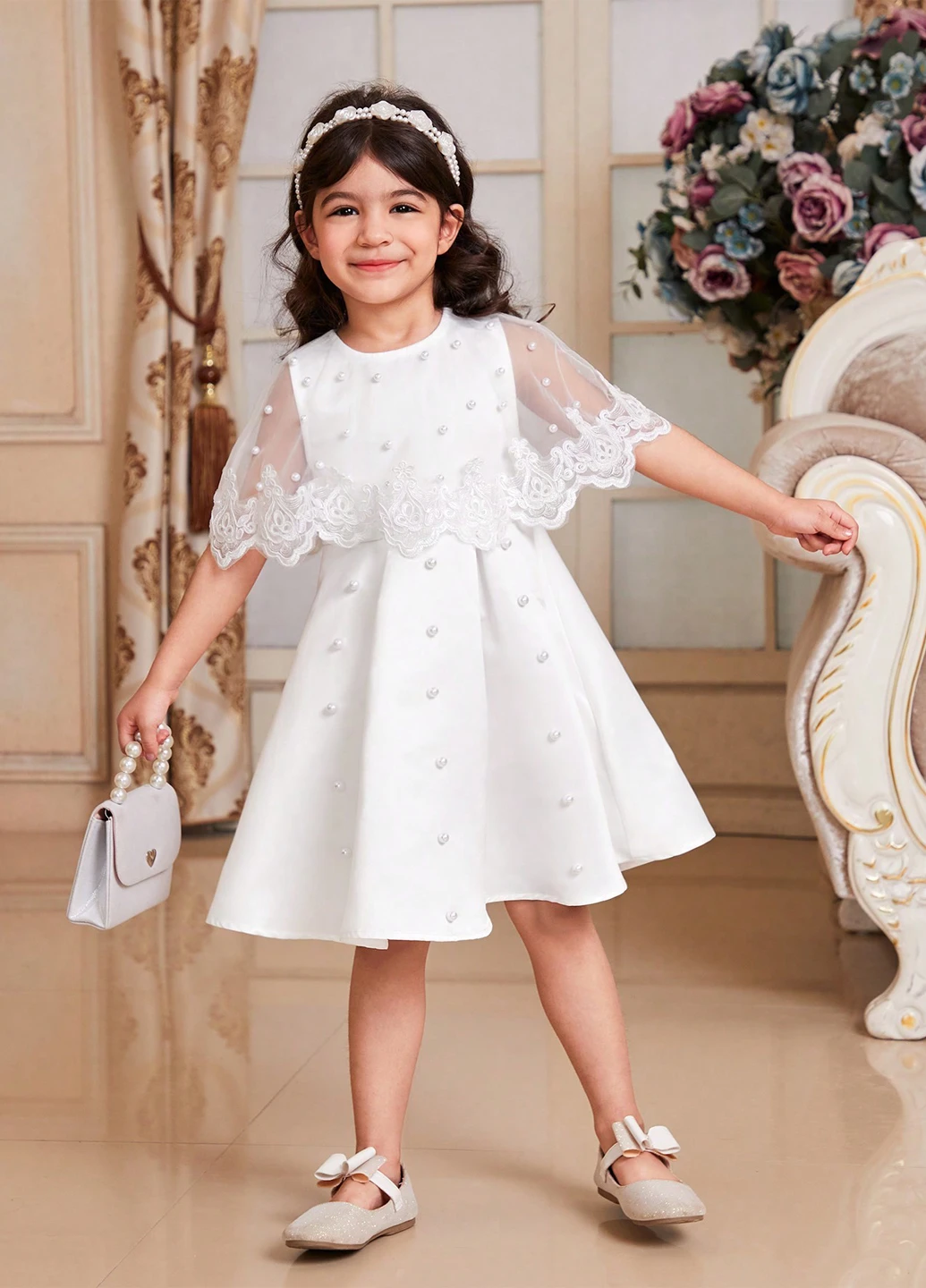 Біла сукня SHEIN (325263509)