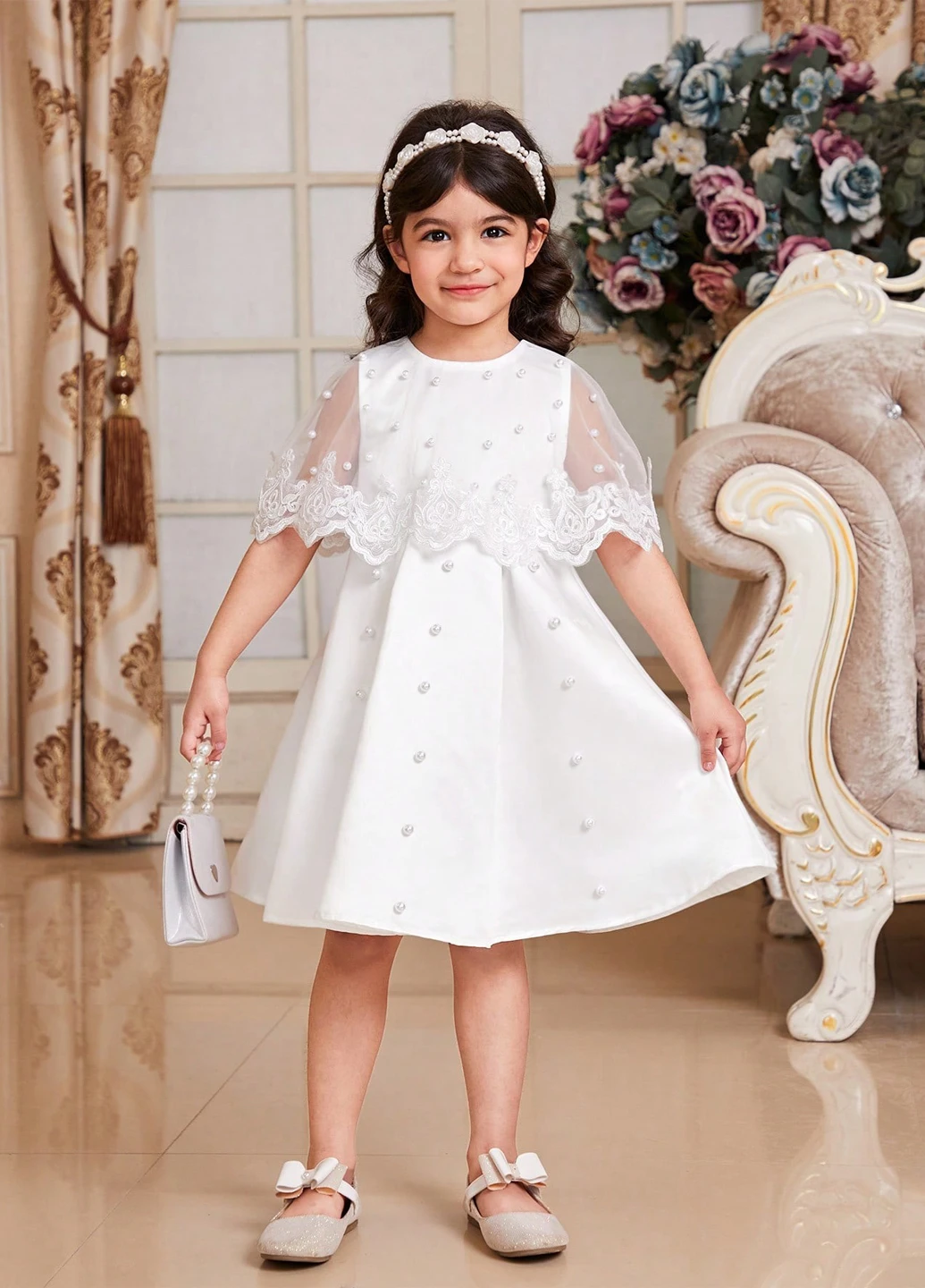 Біла сукня SHEIN (325263509)