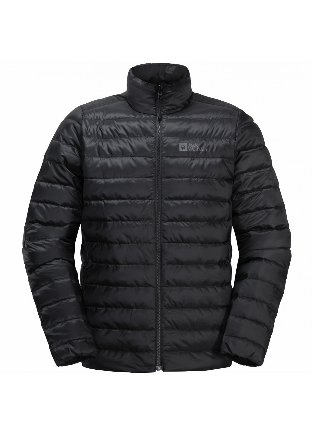 Чорний зимній Пуховик Jack Wolfskin