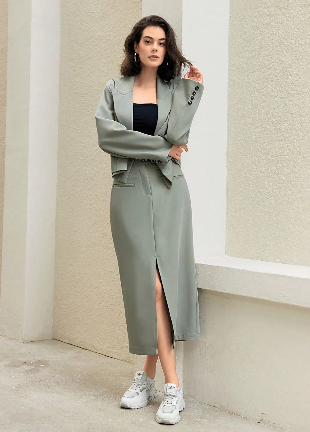 Костюм (жакет, юбка) SHEIN (329532972)