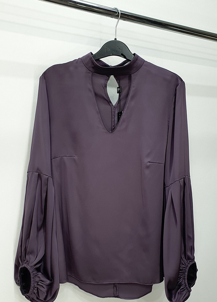 Фиолетовая блузка женская фиолетовая TRG