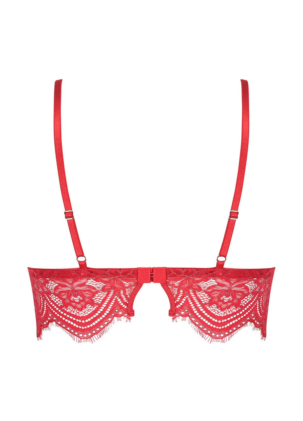 Червоний бюстгальтер Hunkemoller без кісточок поліамід