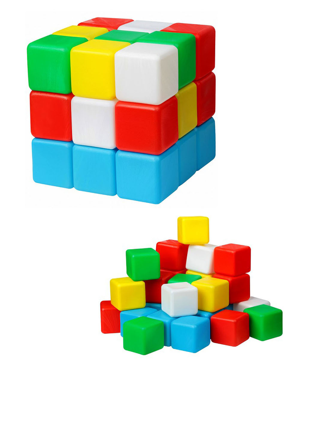 Игровой набор Kубики (27 шт.) No Brand (119741466)