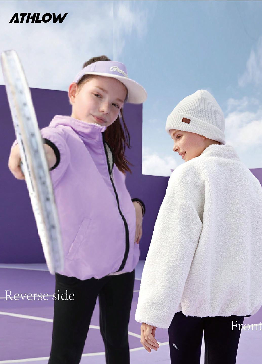 Комбінована демісезонна двостороння куртка SHEIN