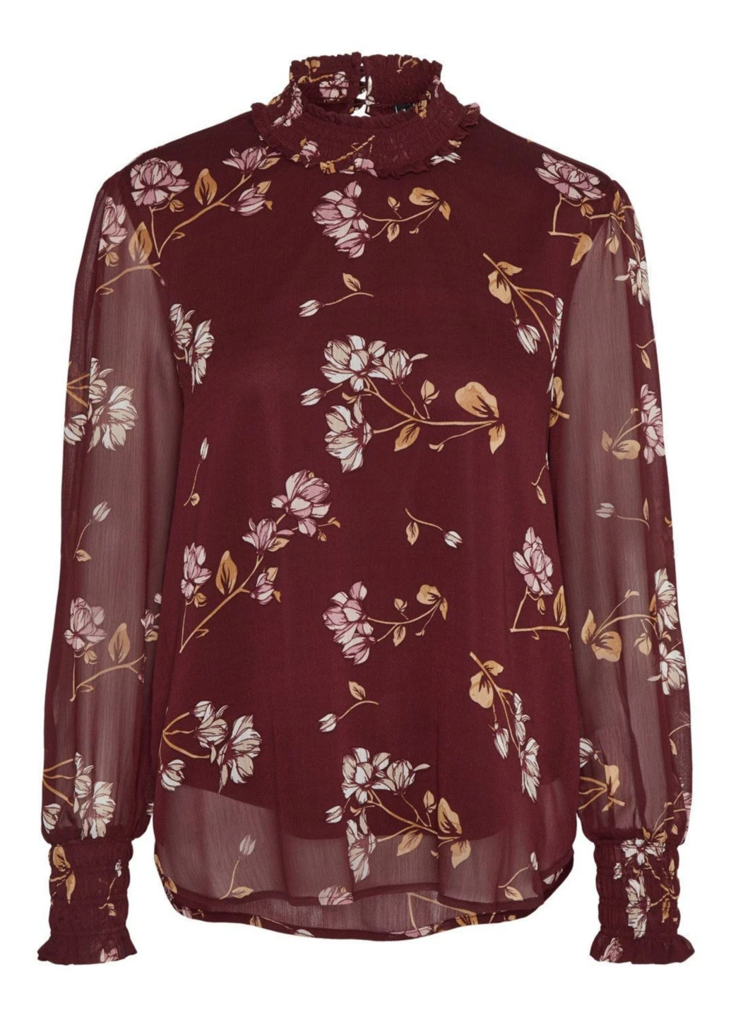Бордова блуза Vero Moda