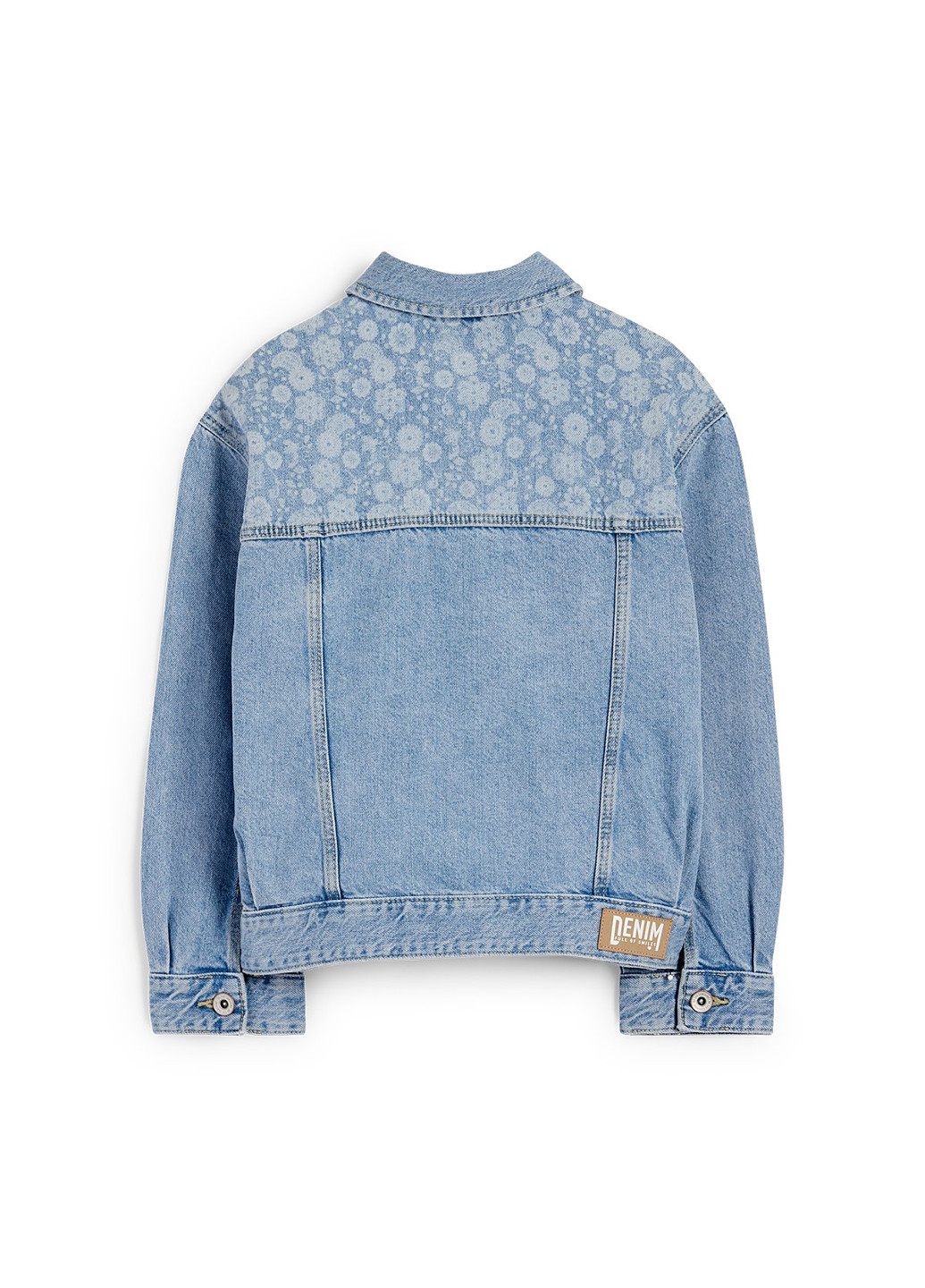 Світло-синя демісезонна куртка C&A