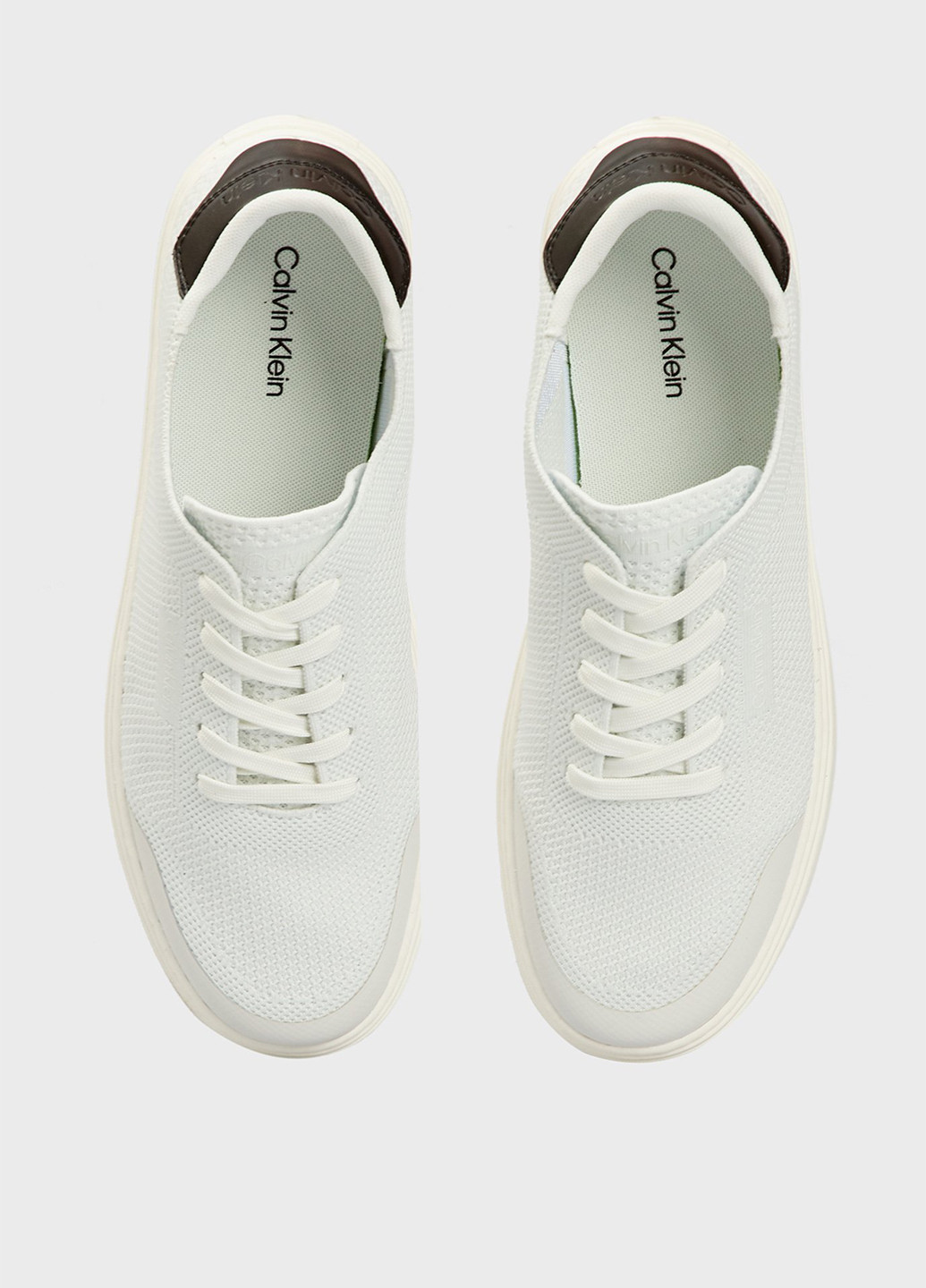 Белые кеды Calvin Klein