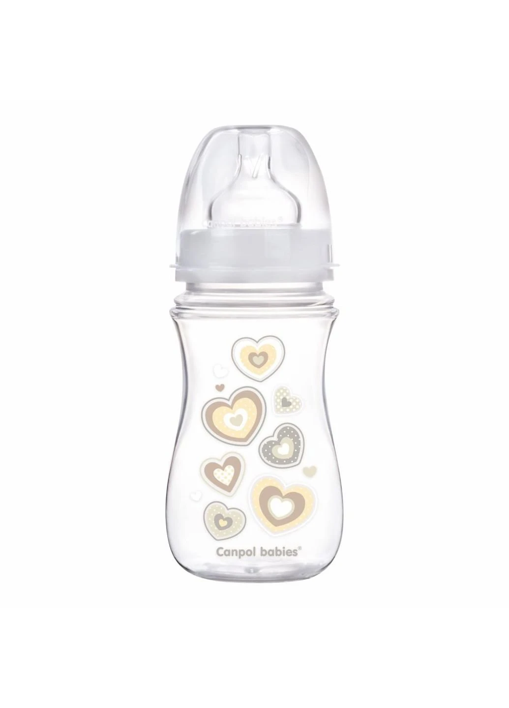 Пляшечка для годування антиколікова EasyStart Newborn baby з широк. 240 мл Canpol Babies (252249303)