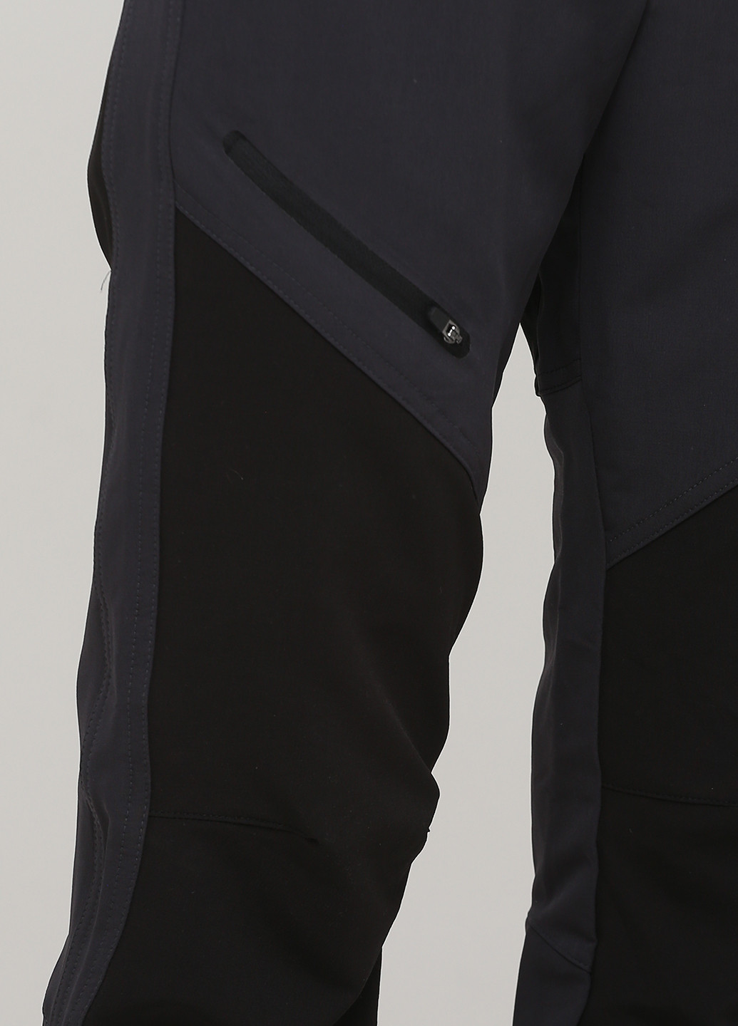 Комбинированные спортивные демисезонные зауженные брюки H&M