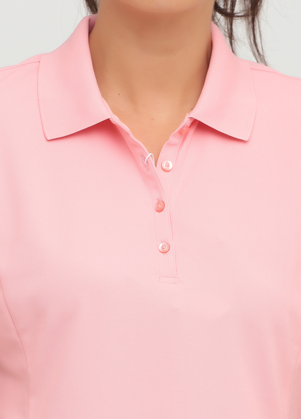 Поло Greg Norman однотонне рожеве спортивне піке, трикотаж, поліестер