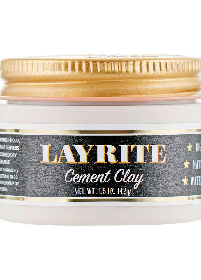 Глина для укладки волос Cement Hair Clay 42 г Layrite (240428081)