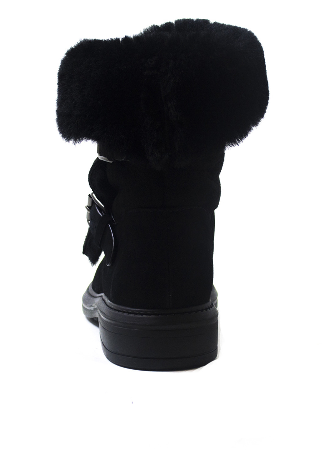 Осенние ботинки Wit Mooni с пряжкой из натуральной замши