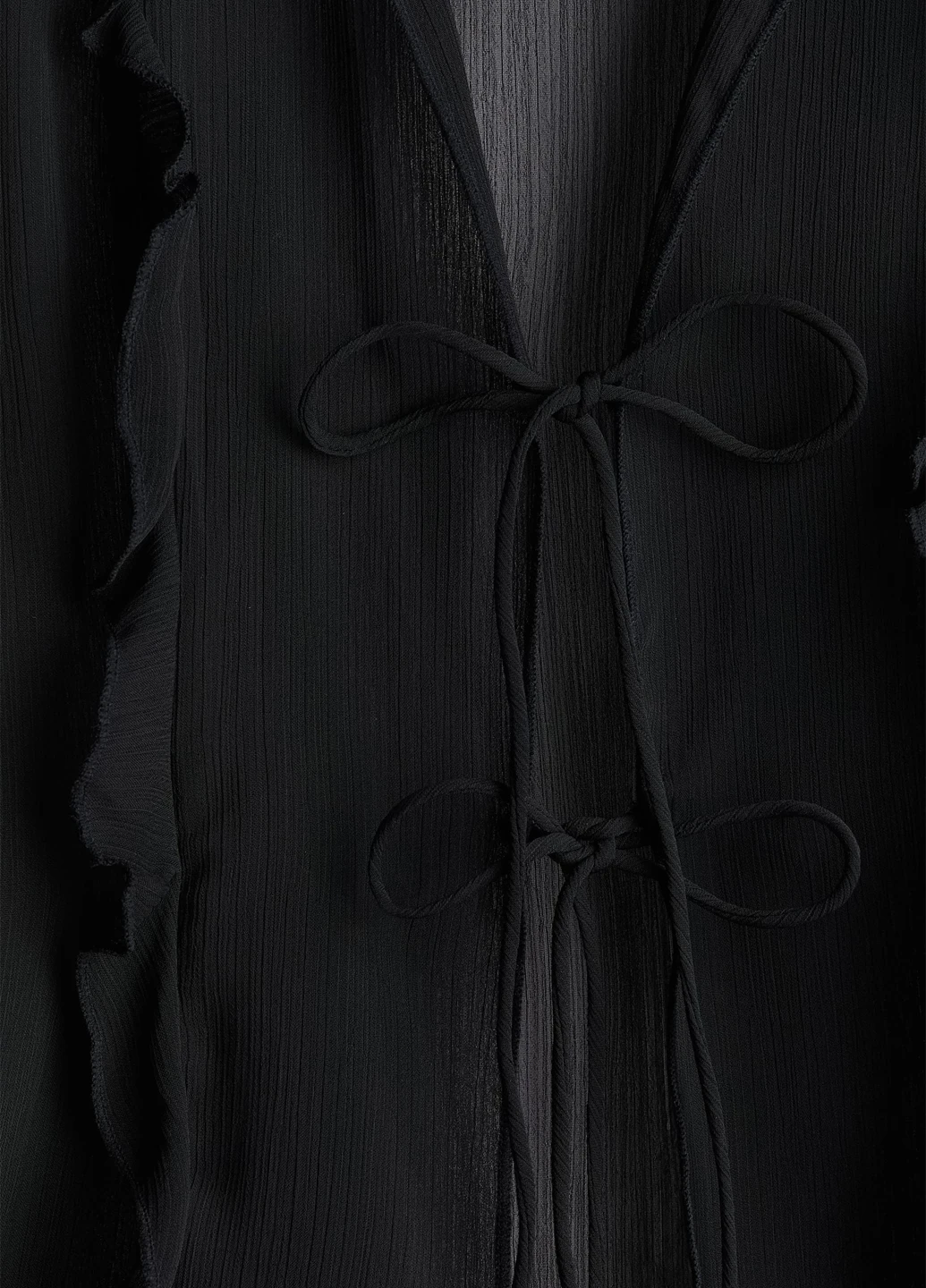 Чёрная блуза H&M