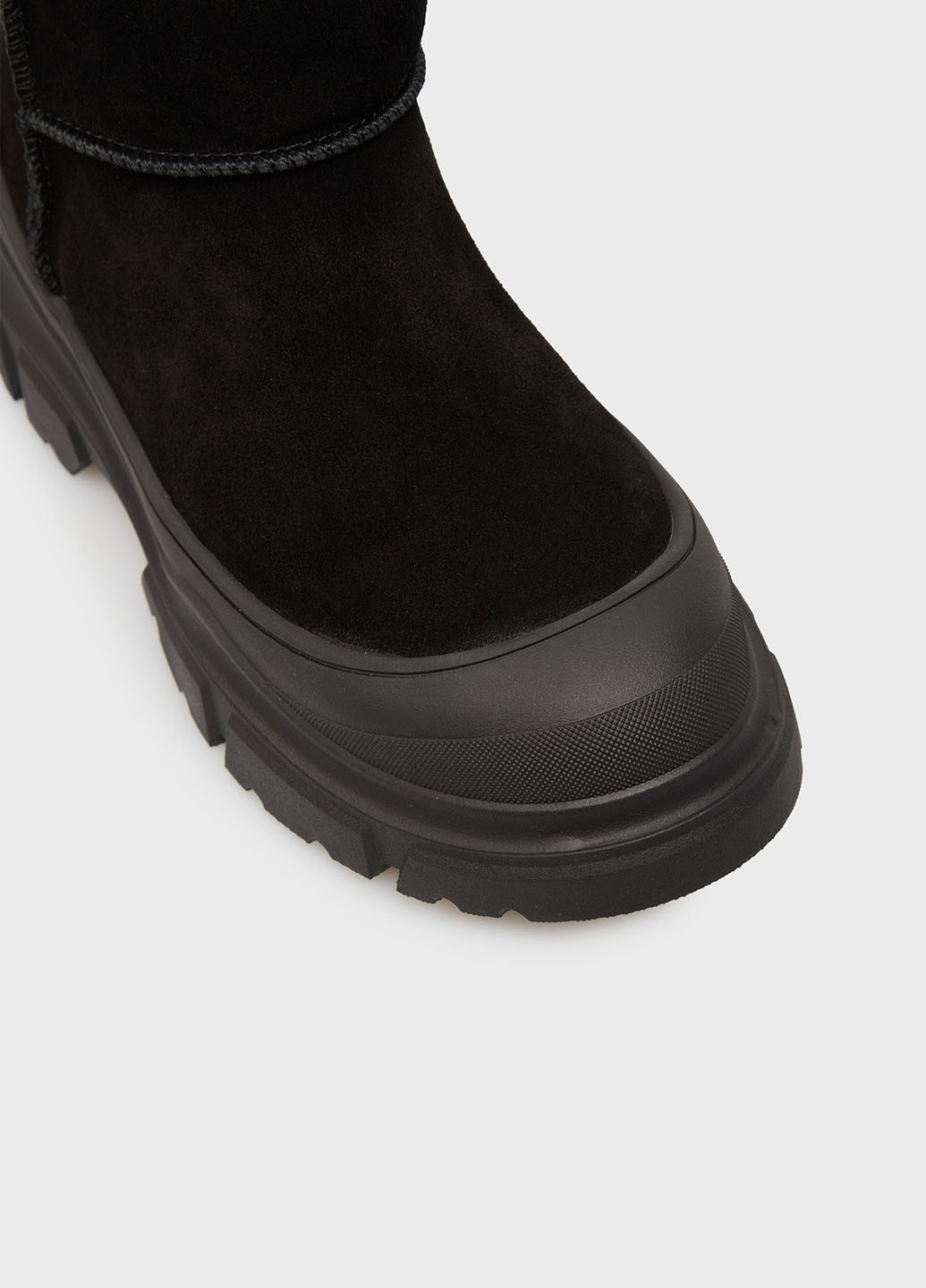 Зимние ботинки PRPY с логотипом из натуральной замши