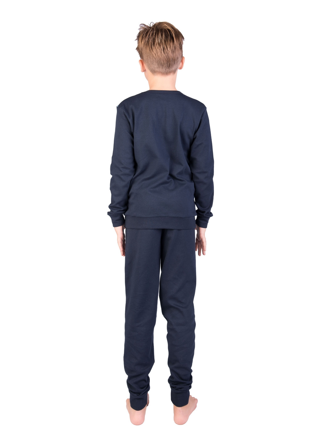 Темно-синяя всесезон пижама детская Наталюкс 94-3605
