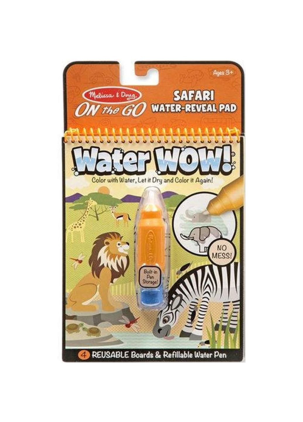 Набор для творчества Волшебная водная раскраска Сафари (MD19441) Melissa&Doug (254067597)