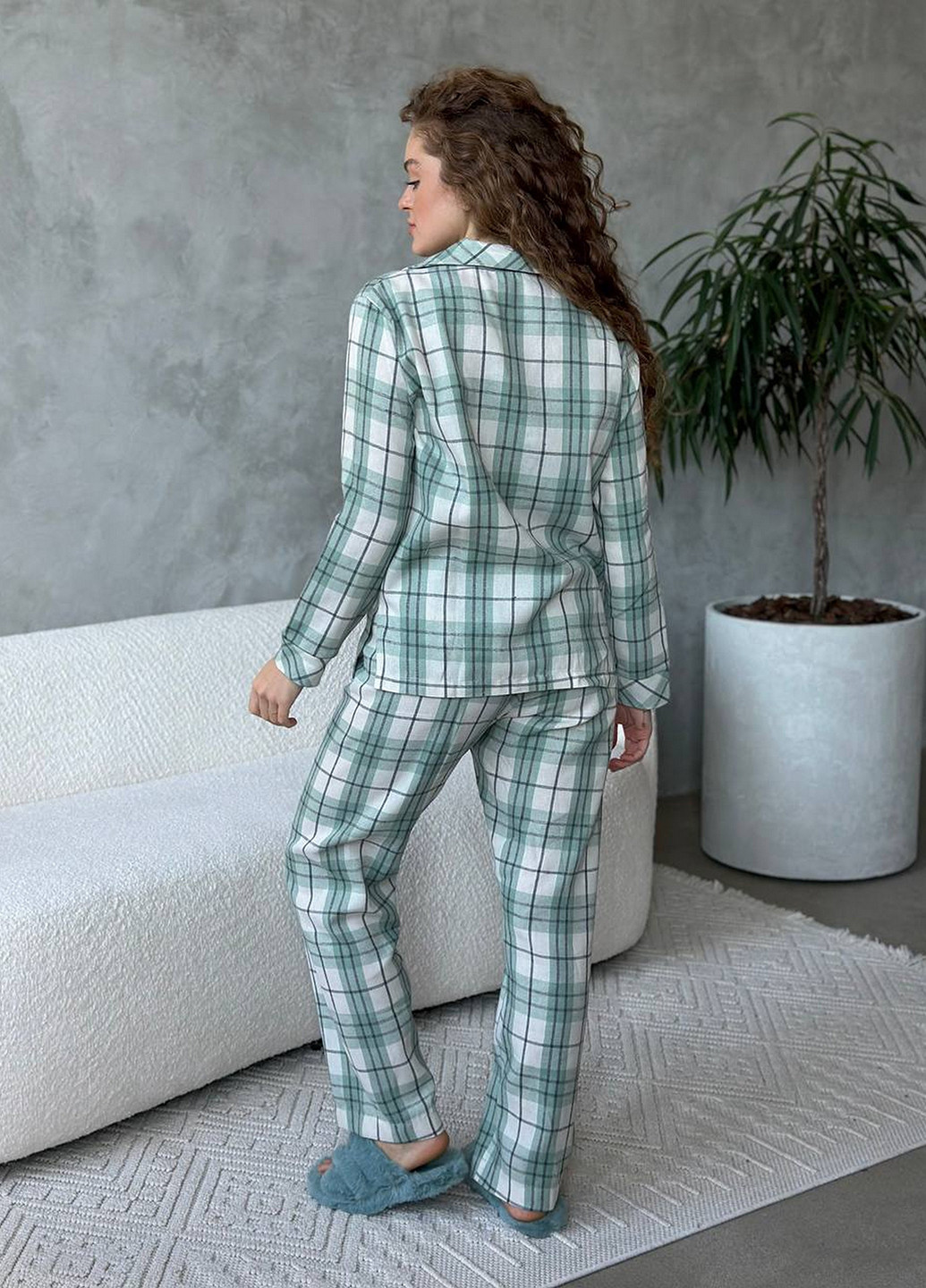 Комбинированная всесезон пижама (рубашка, брюки) рубашка + брюки NOVA VEGA