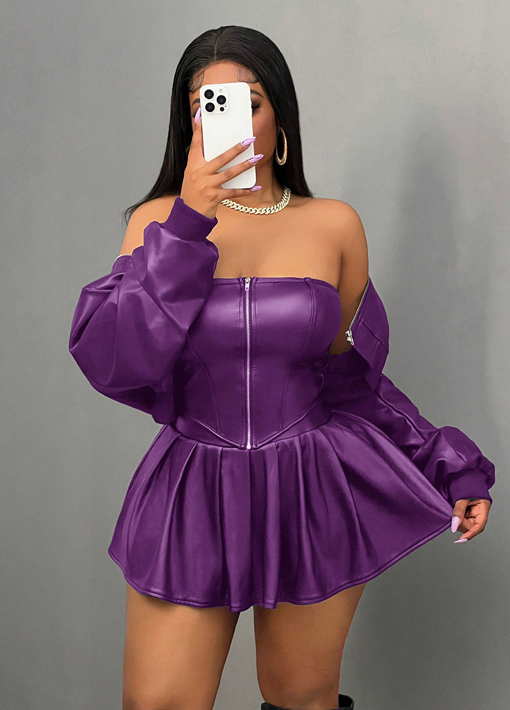 Костюм (топ, спідниця) SHEIN (334102220)