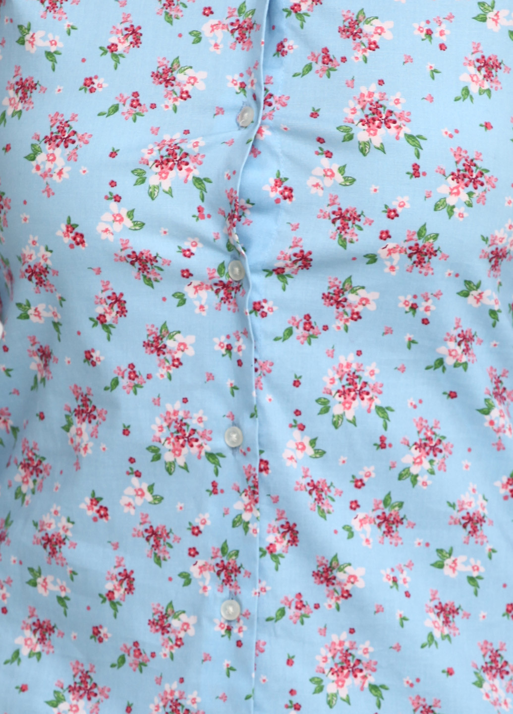 Голубой кэжуал рубашка с цветами Springfield