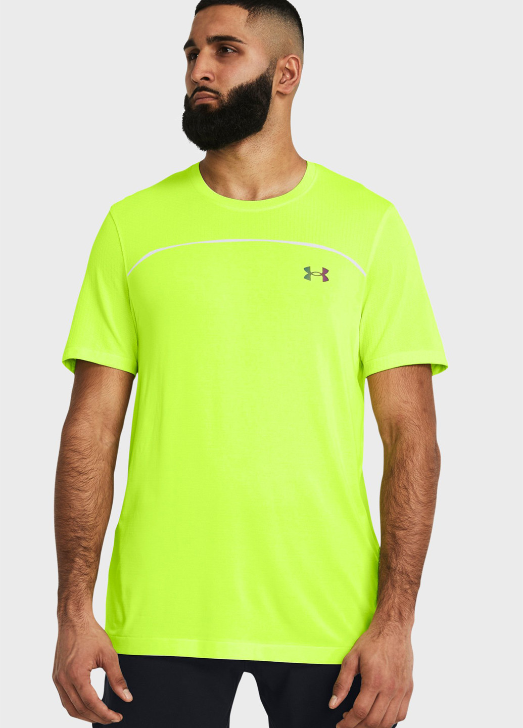 Желтая футболка Under Armour