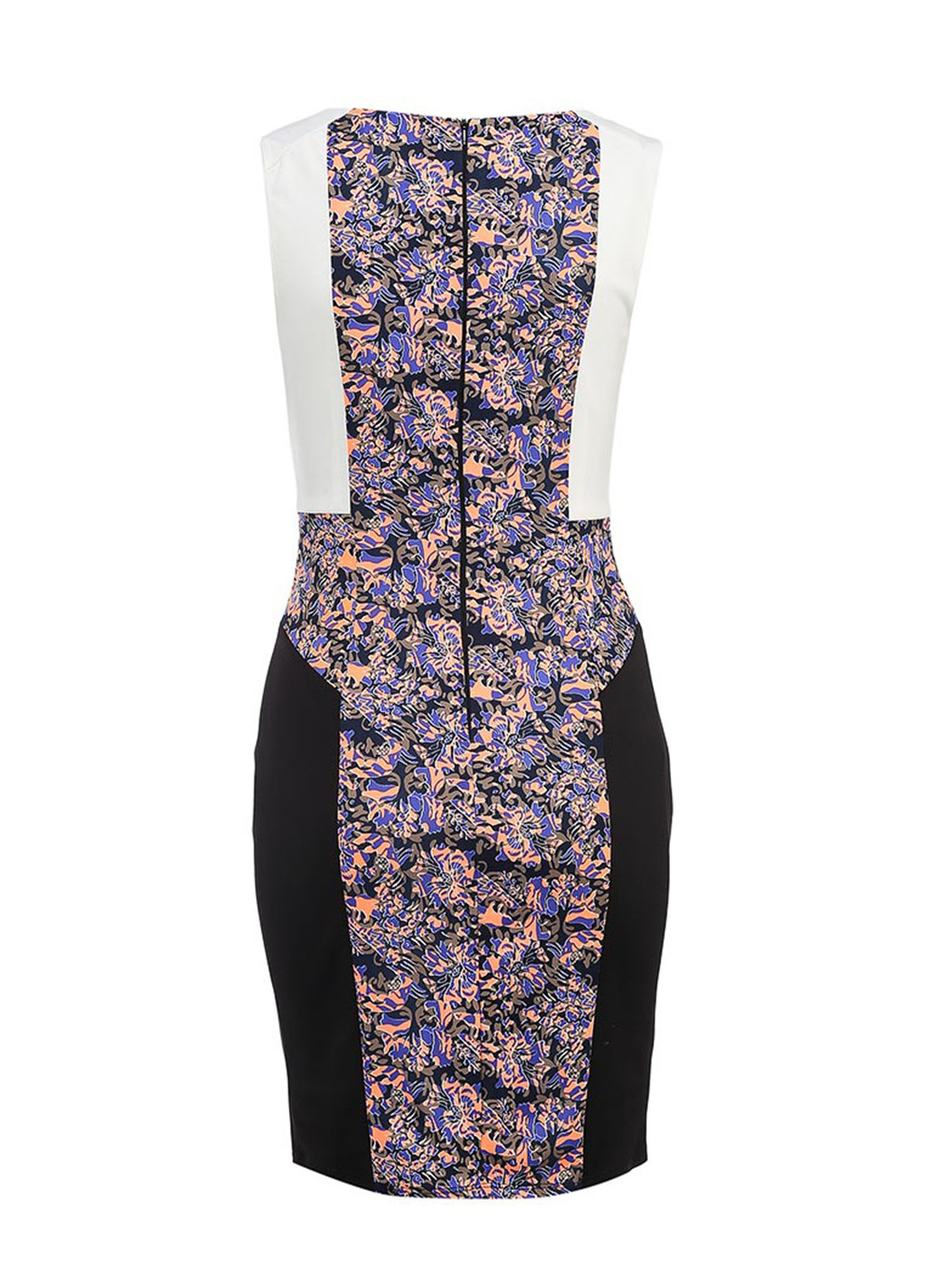 Комбинированное кэжуал платье Niki Biki с цветочным принтом