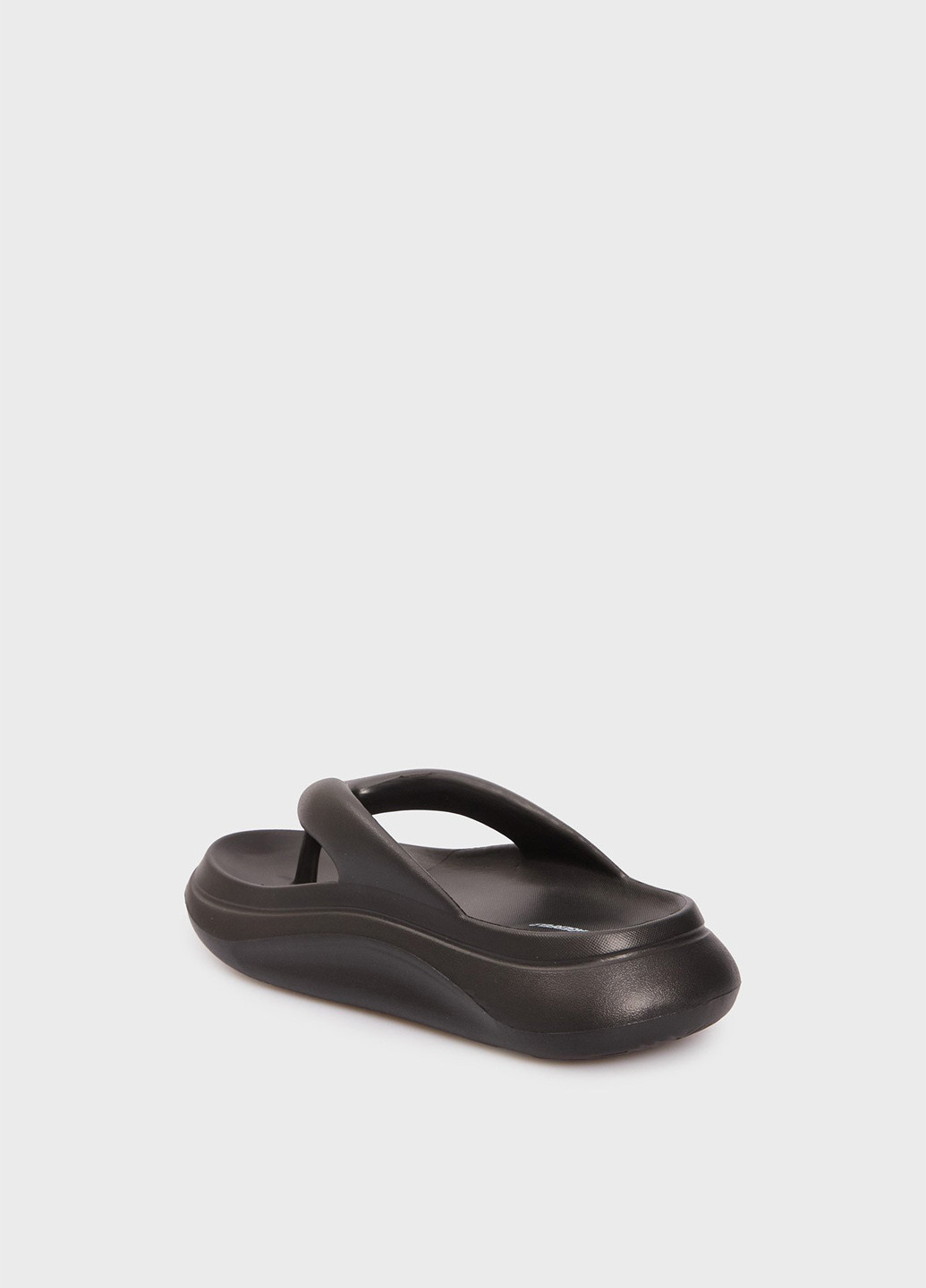 Черные пляжные, кэжуал вьетнамки Karl Lagerfeld с логотипом