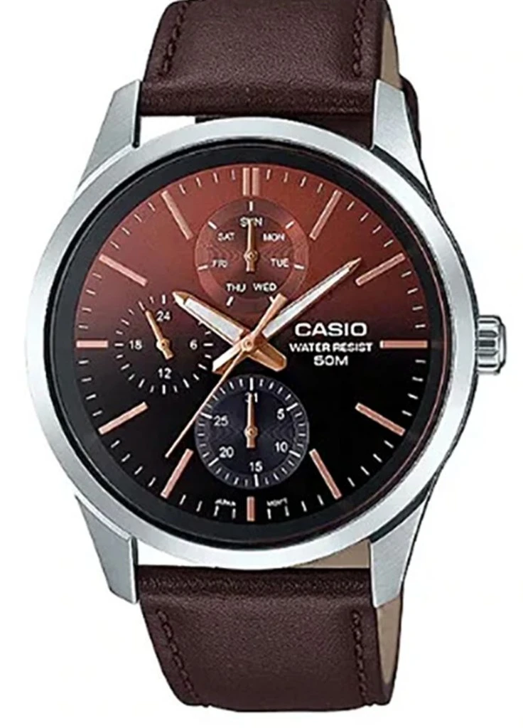 Часы MTP-E330L-5A кварцевые классические Casio (253013002)