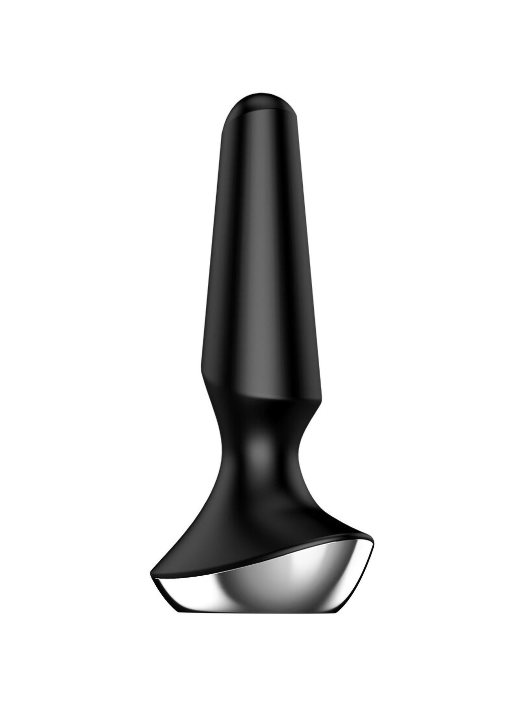 Анальна смарт-вібропробка Plug-ilicious 2 Black Satisfyer (254150669)