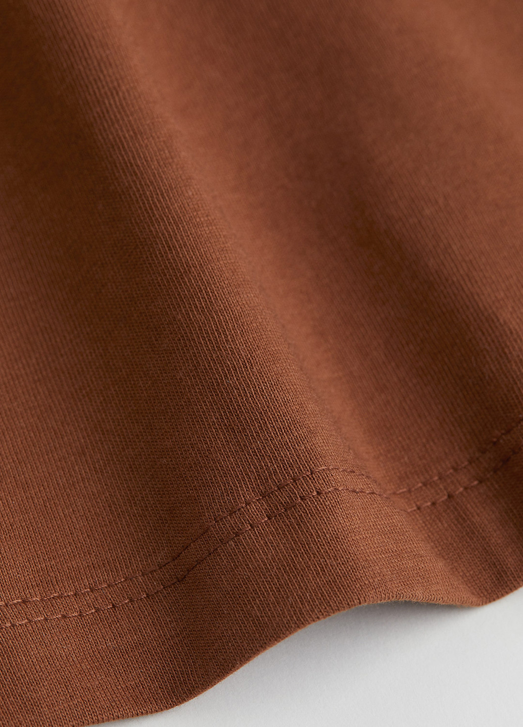 Коричнева кежуал сукня а-силует H&M однотонна