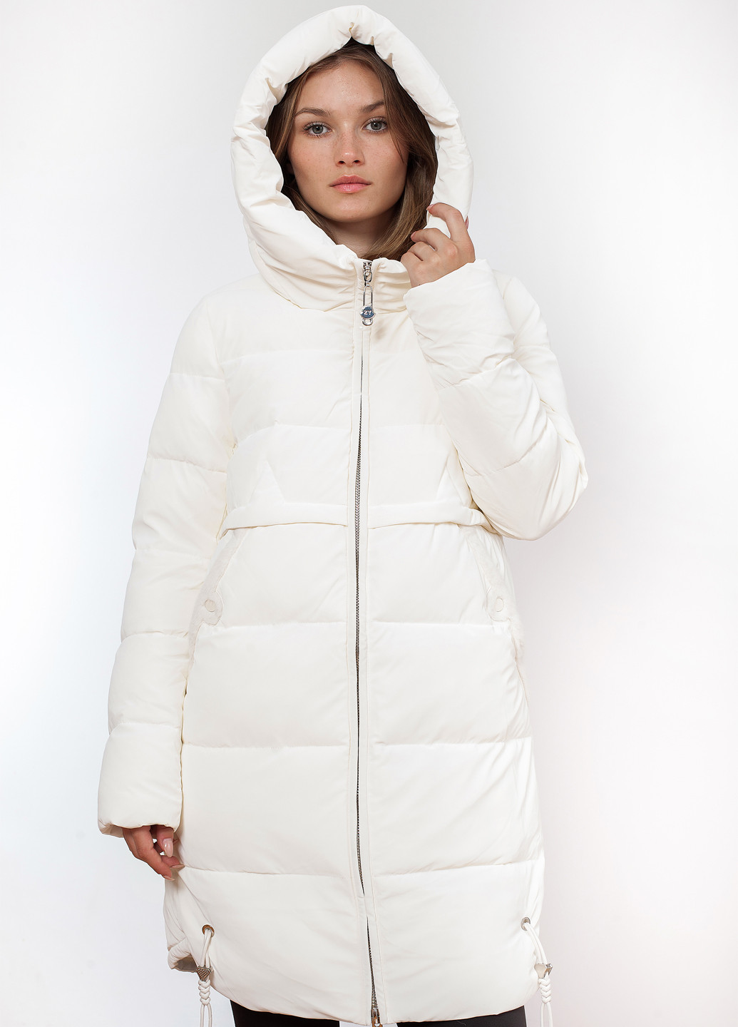 Молочна зимня куртка куртка-пальто ZLLY