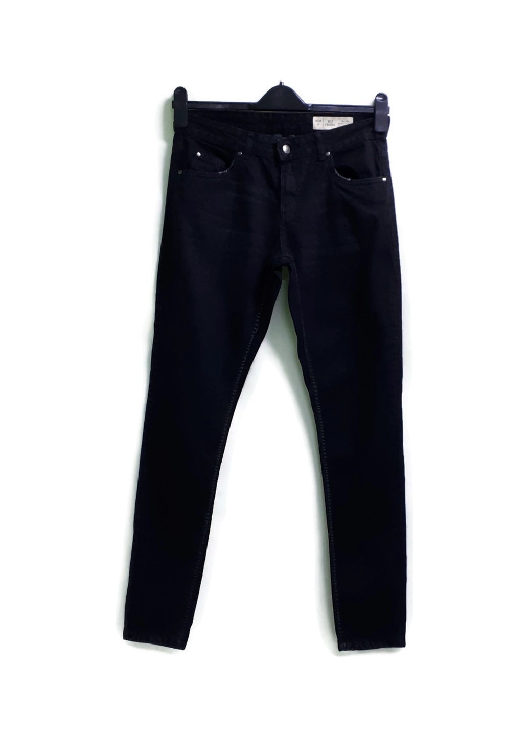 Джинси Esmara однотонні чорні джинсові бавовна