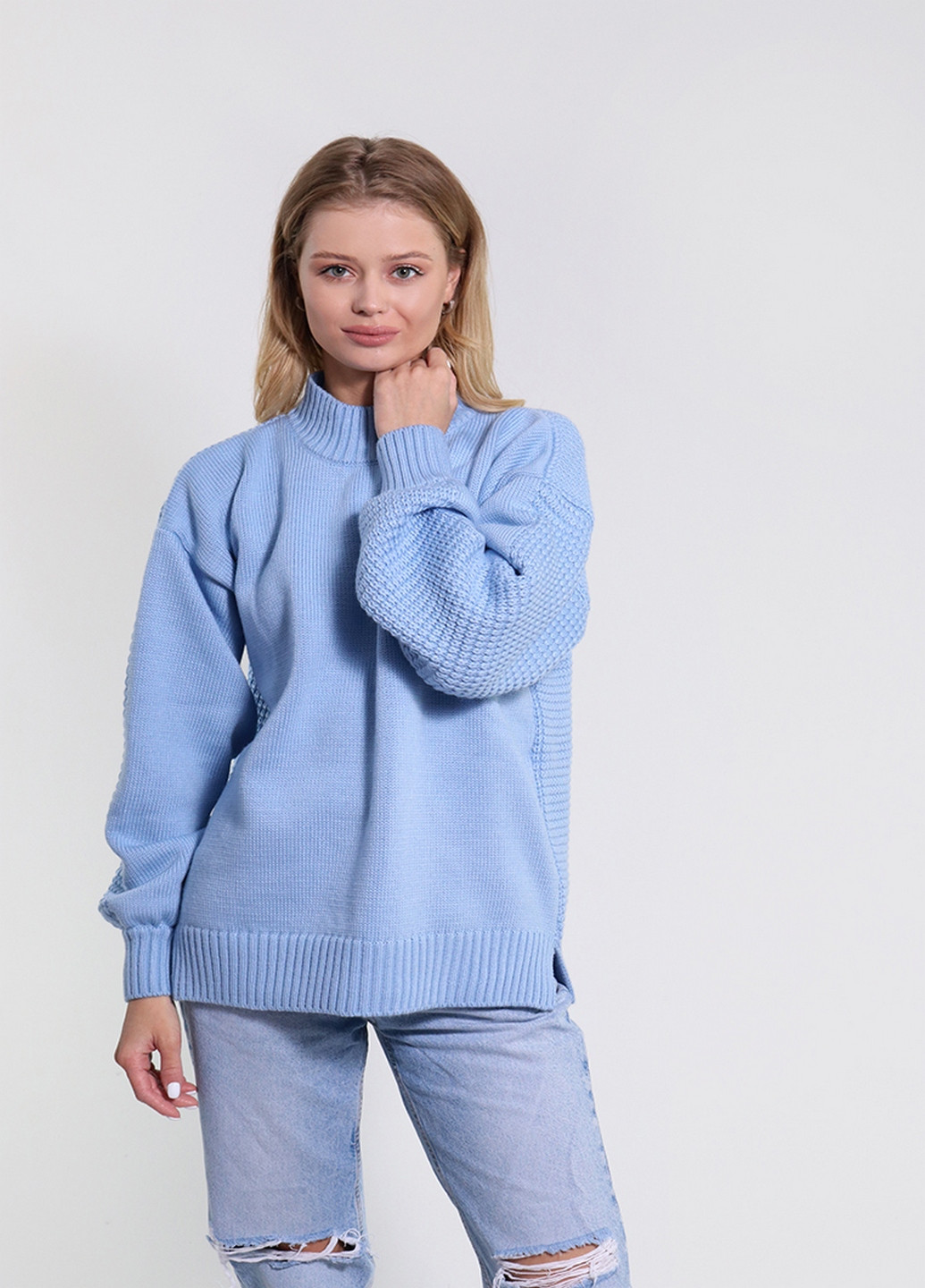 Теплый женский свитер Mari-Knit (253475211)