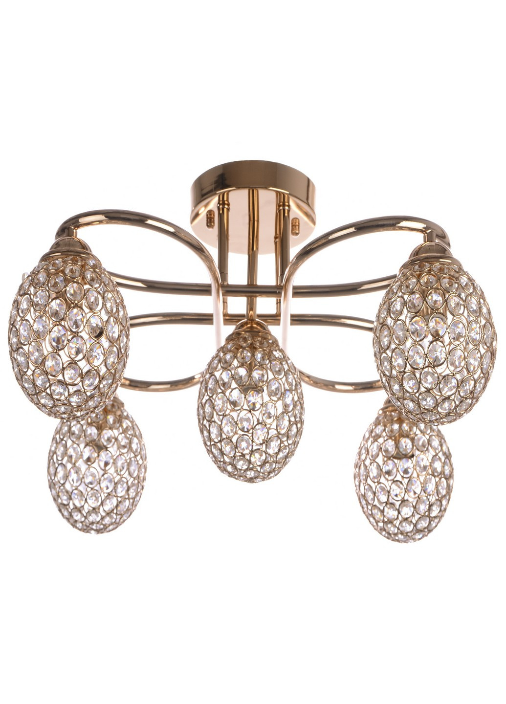 BR-01 383S / 5 E14 G Люстра кришталева куля Brille (185913960)